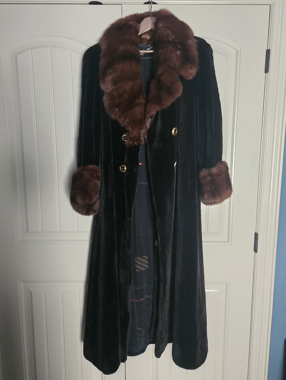 Vintage Russian Sable Coat Size 12 - Picture 2 of 13